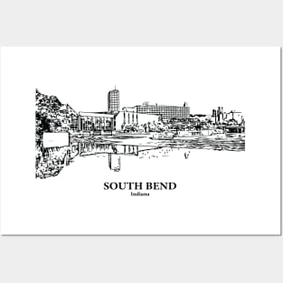 South Bend - Indiana Posters and Art